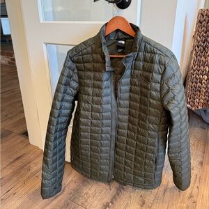 The North Face Men's Dark Green Puffer Jacket